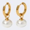 Retro Pearl Pendant Earrings — Details Unconfirmed — jewellery from Glossy.pk, Pakistan