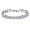 Zirconia Roman New Women’s Niche Design Sense Diamond Delicate Cuban Hand Jewelry anti-tarnish jewellery from Glossy.pk, Lahore