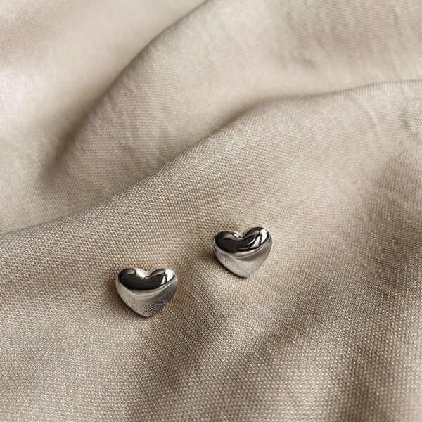 Love butterfly letter earrings stainless steel light luxury exaggerated sense of luxury anti-tarnish jewellery from Glossy.pk, Lahore