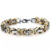 Stainless steel men’s bracelet factory direct sale is versatile, delicate and cool anti-tarnish jewellery from Glossy.pk, Lahore