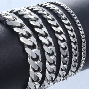 Six-Sided Cuban Chain Bracelet product photo 2 | Glossy.pk Pakistan