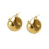 Retro personality cold style earrings simple and versatile earrings, niche design high-end earrings anti-tarnish jewellery from Glossy.pk, Lahore
