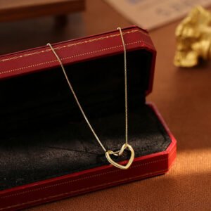 Heart Love Chain Necklace product photo 2 | Glossy.pk Pakistan