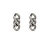 Earrings chain metal indifferent wind earrings anti-tarnish jewellery from Glossy.pk, Lahore