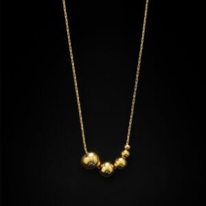 Five Blessings Gold Bead Pendant product photo 3 | Glossy.pk Pakistan