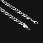 Zhongyi wish's hot selling European and American jewelry stainless steel necklace fashion men's necklace manufacturers are in stock Glossy.pk