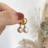 French-Temperament Delicate Earrings product photo 3 | Glossy.pk Pakistan