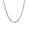 Popular Hip Hop Necklace Men’s and Women’s Hip Hop Necklace Full Rhinestone Single Row Necklace anti-tarnish jewellery from Glossy.pk, Lahore