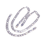 テム AliExpress 4mm3 room 1 necklace jewelry European and American popular necklace stainless steel NK Figaro titanium steel necklace