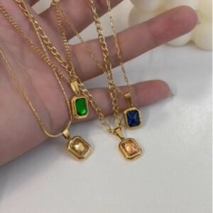 Figaro & Paper-Clip Chain Necklace