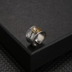 Cross-border wish rings, personality, retro all-seeing eyes, open rings, simple men's adjustable jewelry, wholesale Glossy.pk