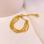 Cross-border wholesale ins wind irregular titanium steel open ring light luxury high-end ring does not fade cold wind 23 Glossy.pk