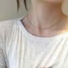 Round Snake Chain Necklace (Vacuum-Plated) product photo 2 | Glossy.pk Pakistan