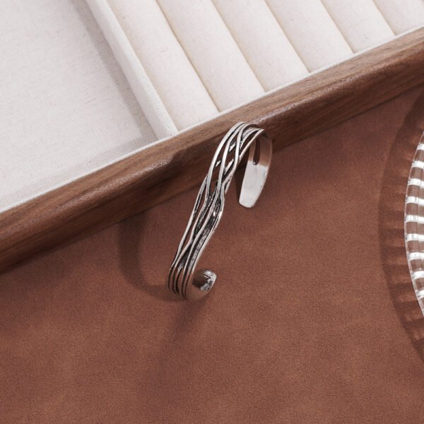 Wave Braided Bracelet — Irregular Hollow Style — jewellery from Glossy.pk, Pakistan