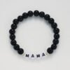 Black Bead Bracelet — Matte or Glossy product photo 2 | Glossy.pk Pakistan
