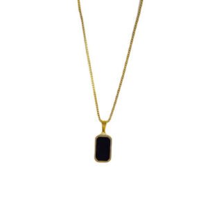 Black Square Clavicle Necklace product photo 4 | Glossy.pk Pakistan