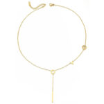 Titanium steel LOVE letter titanium steel necklace women's instide fashion letter clavicle chain simple temperament net red stainless steel Glossy.pk