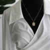 Rose‑Tone Clavicle Pendant Necklace product photo 3 | Glossy.pk Pakistan