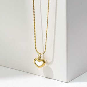 Delicate Chain Necklace — Heart & Love Pendant Options product photo 3 | Glossy.pk Pakistan