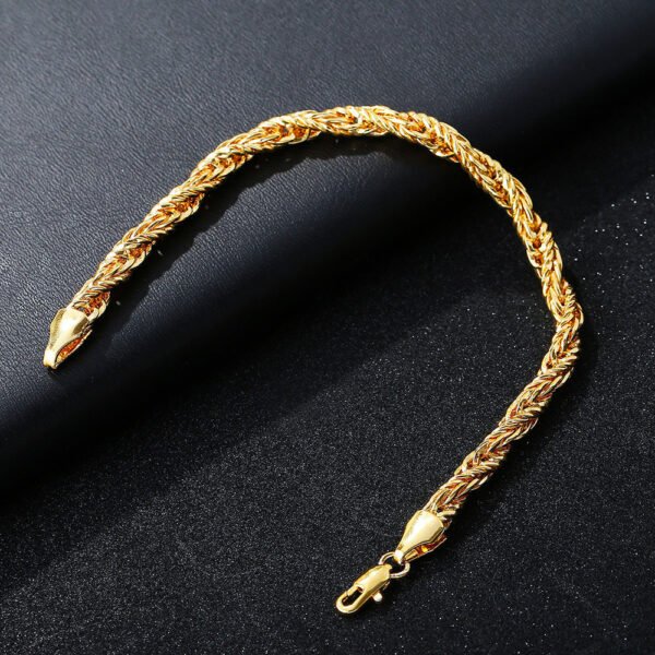 Twisted Rope Necklace & Bracelet Set product photo 4 | Glossy.pk Pakistan