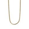 ZFASHION TREND VERSATILE 18K YELLOW GOLD PLATED SNAKE BONE NECKLACE  NEW 1MM SNAKE CHAIN WITH SNAKE BONE CHAIN anti-tarnish jewellery from Glossy.pk, Lahore