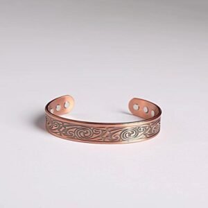 Open Cuff Bracelet — Antiqued Statement Cuff product photo 3 | Glossy.pk Pakistan