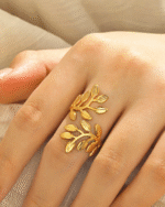 Leafy chucky adjustable ring