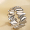 Mini Hearts Adjustable Ring — Silver Tone product photo 2 | Glossy.pk Pakistan
