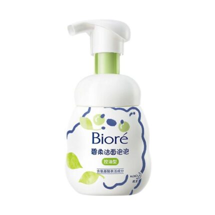 Biore Cleansing Bubble (Oil Control) – Deep Purifying Foam for Shine-Free Skin Biore
