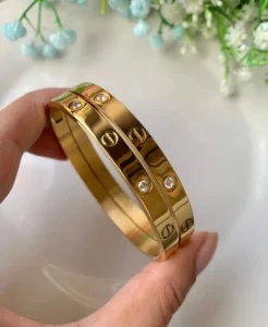 Love-Style Stone-Set Bracelet — jewellery from Glossy.pk, Pakistan