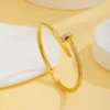 Nail-Style Stone-Set Bangle — jewellery from Glossy.pk, Pakistan