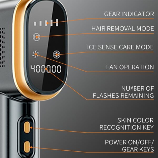 Glossy Sapphire ICE IPL Laser Hair Removal Device anti-tarnish jewellery from Glossy.pk, Lahore