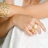 Antique Wavy Chunky Adjustable Ring product photo 2 | Glossy.pk Pakistan