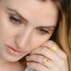 Antique Wavy Chunky Adjustable Ring product photo 4 | Glossy.pk Pakistan