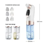 Glossy Aqua Vacuum Pore Cleaner | Mini Hydra Facial Device - Image 6