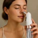 Glossy Aqua Vacuum Pore Cleaner | Mini Hydra Facial Device - Image 2