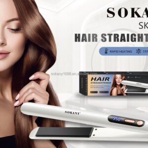 SOKANY Ceramic Hair Straightener (Ceramic Coating Plates)