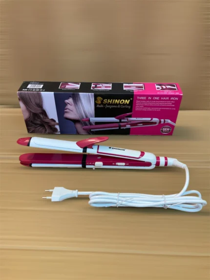 Shinon 3 in 1 Multi-Function Hair Straightener - Curler- Parmer
