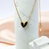 Black Heart Trendy Love Pendant — Gold Finish product photo 3 | Glossy.pk Pakistan