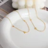 3 Hearts Love Pendant – Anti-Tarnish Stainless Steel product photo 4 | Glossy.pk Pakistan
