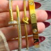 3 Pcs Knotted Bangles Set product photo 3 | Glossy.pk Pakistan