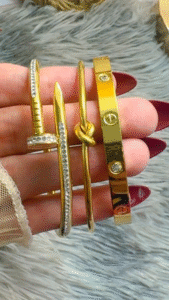 3 Pcs Knotted Bangles Set product photo 3 | Glossy.pk Pakistan