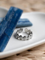 Antique Leafy adjustable Ring SILVER - Image 3