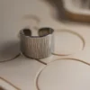 Antique Chunky Adjustable Ring — Silver-tone — jewellery from Glossy.pk, Pakistan