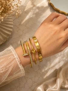 3 Pcs Knotted Bangles Set — jewellery from Glossy.pk, Pakistan