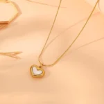 Double Heart Love Pendant - Image 3
