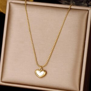 Double Heart Love Pendant