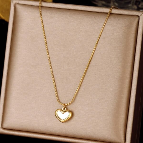 Double Heart Love Pendant — jewellery from Glossy.pk, Pakistan