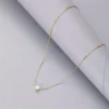18K gold Plated-Diamond pendant anti-tarnish jewellery from Glossy.pk, Lahore