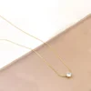 18K gold Plated-Diamond pendant anti-tarnish jewellery from Glossy.pk, Lahore